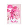 Sun-Star Stationery S8908494 PostPet Goods, Letter Set, Mini Size, Momo