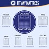 BAGAIL Mattress Bags for Moving, Mattress Covers with Heavy Duty