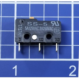 Omron Electronic Components SS-5 Micro Switch, Pin Plunger, SPDT, 5A 250V