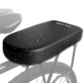 Bicycle Back Seat Cushion, Mountain Bike Bicycle Seat Cushion, Kids Bicycle Rear Seat Cushion, Bicycle Accessories, Thicker Soft Padding, for Children or Adults