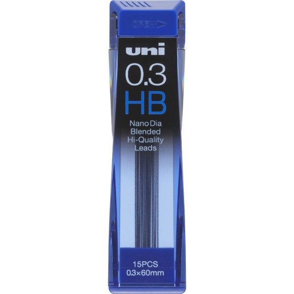 Uni NanoDia Mechanical Pencil 0.3 mm Lead, HB (4902778030592)