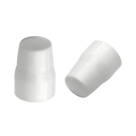 Radiator Valve Cap, Tidy Up Radiator Valves, Universal Radiator Valve Caps Replacement Push-Fit White Plastic Radiator Cap (White,2)