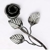 UHRIG Wrought Iron Rose, Decorative Flower Made of Steel, Garden