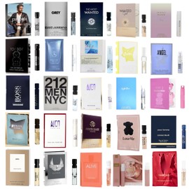 Infinite Scents Perfume & Cologne Samples – 12 Designer Fragrances (6 for Men, 6 for Women) His & Hers Discovery Set