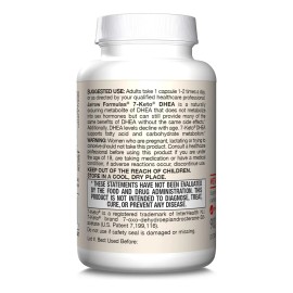 Jarrow 7-Keto Dhea 100 mg apoyo metabólico 90 caps veganas sabor te verde y te negro
