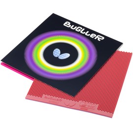 Butterfly Table Tennis Rubber Buggler 006: Red 1.9 00470