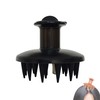Silicon Scalp Massage Comb - Hair Oil Applicator Brush with