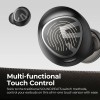 Audífonos Inalámbricos Soundpeats Free2 Bluetooth Clásicos Color Negro Luz Negro