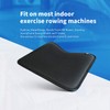 Rowing Machine Seat Cushion fits perfectly over Concept 2 Rower