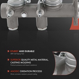 A-Premium Brake Master Cylinder with Reservoir and Cap Compatible with Datsun Vehicles - 260Z 1974-1975, 280Z 1975-1978 - Replaces 46010E8702, 46010N4301