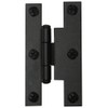 Acorn AH2BQ H Hinge Offset 3/8"X3", Black Iron