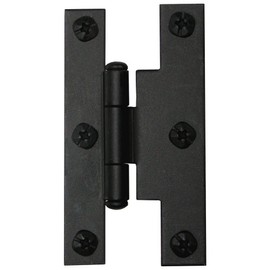 Acorn AH2BQ H Hinge Offset 3/8"X3", Black Iron