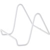 Bard's Vinyl Covered White Wire Easel Stand, 4" H x