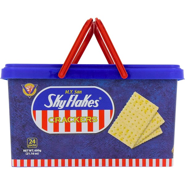 SkyFlakes Biscuits Crackers in Plastic Pail 600g
