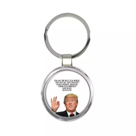 ICU NURSE Gift Funny Trump : Keychain Best Icu Nurse Birthday Christmas Jobs