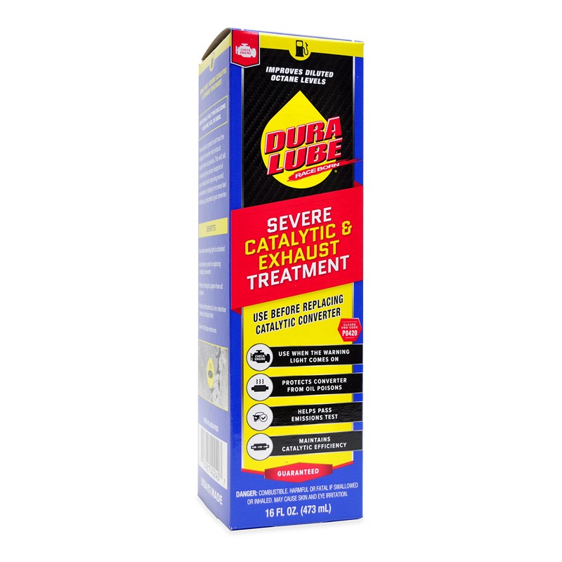DURA LUBE 2 Pack Severe Catalytic and Exhaust Treatment Cleaner