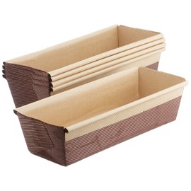 DECORA, 0320181 Kuchenformen, Bequem zum Backen, Präsentieren und Verschenken von Kuchen, Hitzebeständig bis 200°C, Hergestellt in Italien, Packung mit 5.