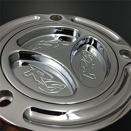 SMT-Chromed Keyless Gas Cap Compatible With Yamaha YZF R6 Twist Off Fueltank Fuel Cap 1986-2014 [B00RNIVX44]