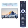 Replacement Remote Control for Denver LED-4969T2CS LED-5569T2CS LED-6569T2CS