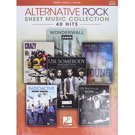 Alternative Rock Sheet Music Collection - 2nd Edition: 40 Hits Arranged for Piano/Vocal/Guitar
