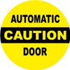 Caution Automatic Door Window Parking Warning Danger Sticker Decal (2")