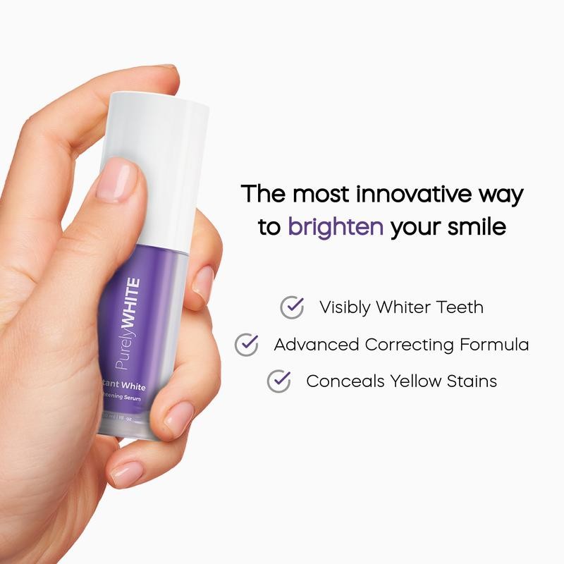 PurelyWHITE | Advanced Brightening Serum | Instant Whitening, Colour Corrector,