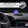 FSTURIOS Car Digital Thermometer Clock, Dashboard Clock with Backlight Fahrenheit