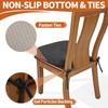 SINOSSO Thickened 2.5" Dining Chair Cushion, Soft Blended High Density