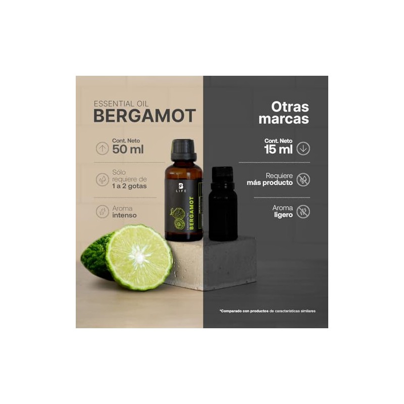 Aceite Esencial con Ingredientes Puros y Naturales, Aromalogía, de 50