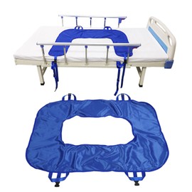 ZJchao Turning Pad Patient Patient Turning Device, Turning Bed Back Massagers Prevent Bed Sore Body Fixing Help Turn Over Pad Bed Wedges & Body Positioners for Paralysis Elderly (L)