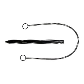 QPQ Rain Chain Ground Anchor Stake, Metal Aluminum, for Outdoor Gutters