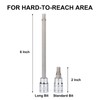 Mayouko 3/8" Drive Extra Long Allen Hex Bit Socket Set,