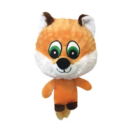 Multipet 43232-1 Knobby Noggins Fox Dog Toy
