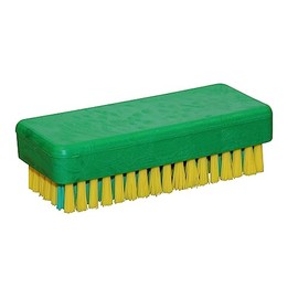 Kerbl Craftsman Brush with Strong Nail Row - Yellow/Green