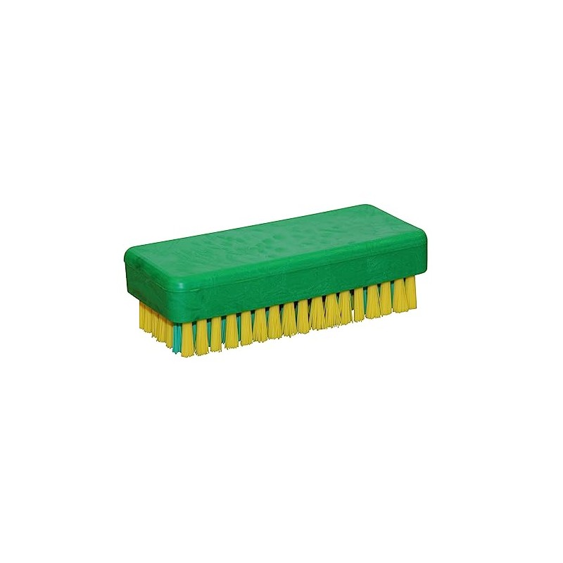 Kerbl Craftsman Brush with Strong Nail Row - Yellow/Green