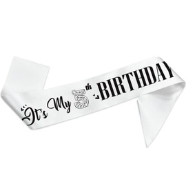 it's My 5th Birthday Sash,Five Years Old Sash,5th Birthday Gifts for Happy 5th Birthday Party Favor Supplies