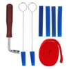 8PCS Set Professional Piano Tuner Kit Universal Piano Tuner Hammer