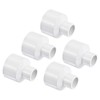 PATIKIL PVC Reducer Pipe Fitting 40mm to 20mm ID, 3