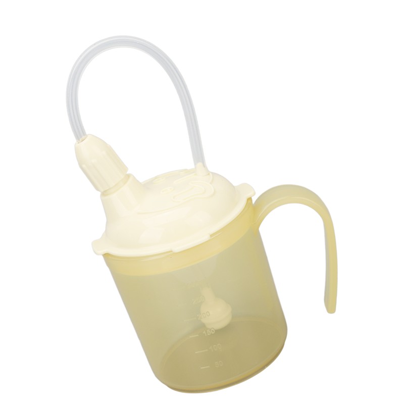 Convalescent Feeding Cup Good Sealing Feeding Drinking Cup for Disabled
