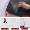 WESTICK White Peel and Stick Floor Tile Bathroom Waterproof Marble