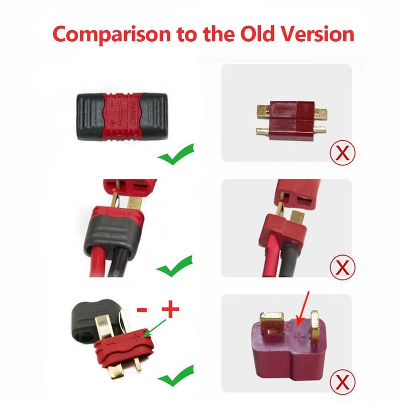 T Plug T Connector, Upgrade Version, 15 Female + 15