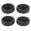 4Pcs Luggage Wheel Suitcase Wheels Universal Wheel Caster Wheel PVC
