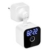 Plug in Smart Security Camera with Clock 1080p Image Night
