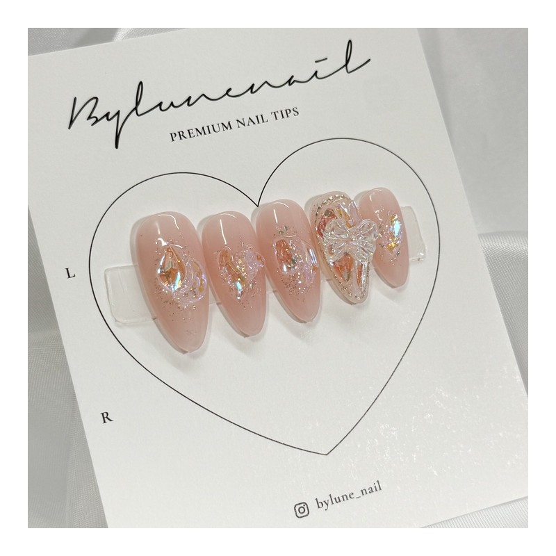 Aurora Handmade Nail Tips Nail Tips - Short Almond /
