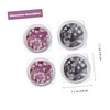 BIUDECO 12pcs Nail Art Lovers DIY Heart Shaped Nail Gems