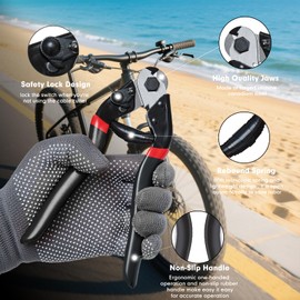 TFUTLT Cable Cutter,7-1/2 In Heavy Duty Wire Rope Cable Cutter Cutting Up to 5/32",Stainless Steel Cable Cutter for Steel Wire,Aluminum and Copper Cables,Railing,Metal Fence,Bike Cables,DIY Projects