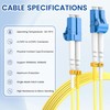 SpeedyCables- 2M-6Pack OS2 LC to LC Fiber Patch Cable, 1G/10Gb