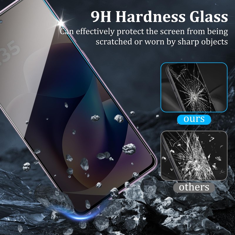 CHRINECY Privacy Screen Protector for Motorola Moto G Stylus 5G
