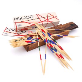 ROMBOL Mikado - 41 fine sticks, great challenge made of wood