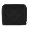 GUESS Eco Carly SLG Small Zip Around Wallet Black, black,